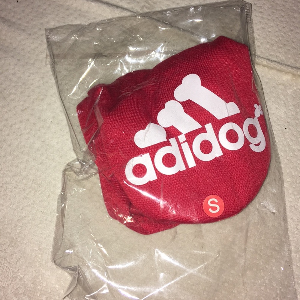 Dog Adidas hoodie